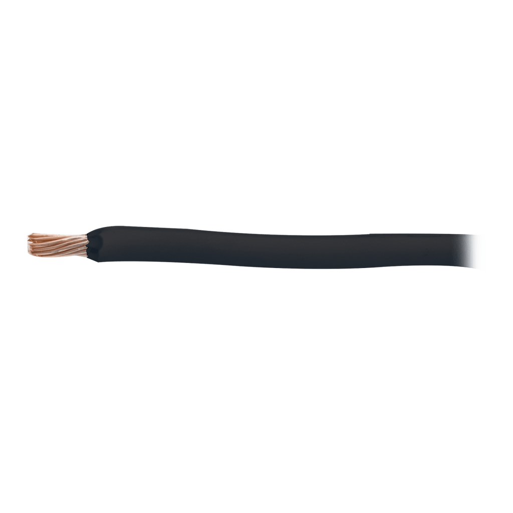 Cable de Cobre Recubierto THW-LS Calibre 2 AWG 19 Hilos Color Negro (Venta por Metro) - SILYMX