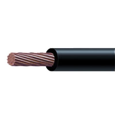 Cable de Cobre Recubierto THW-LS Calibre 10 AWG 19 Hilos Color negro (Venta por Metro) - SILYMX
