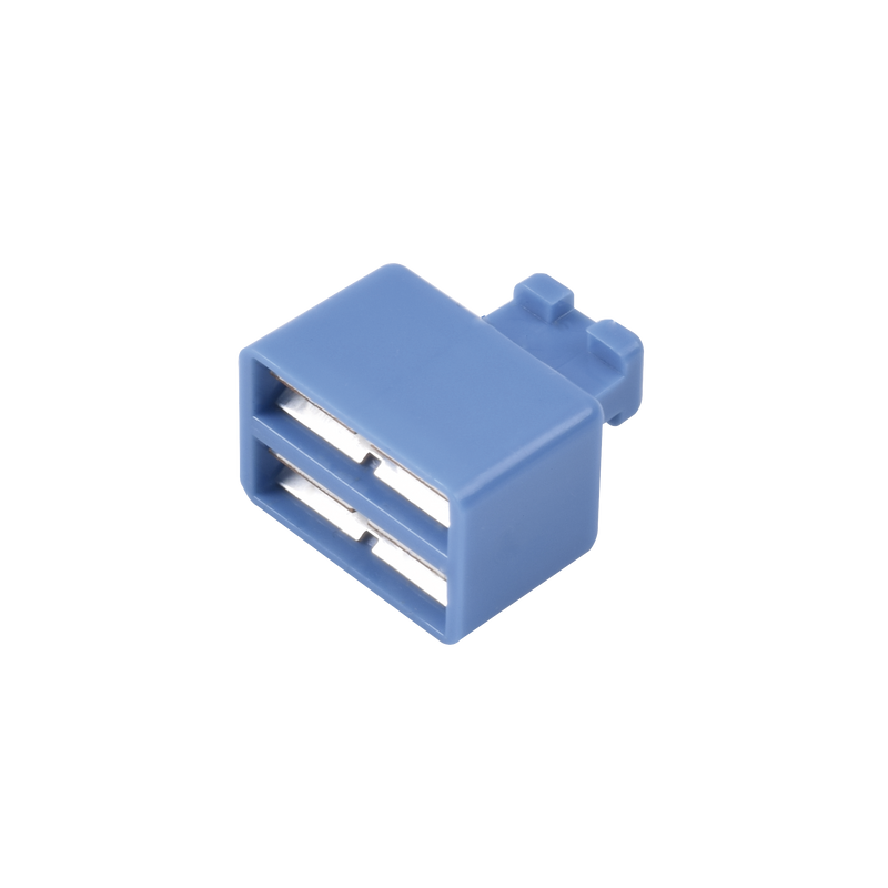Clip de Puente Para Uso con Regletas S66 de Siemon de 1 par Color Azul - SILYMX