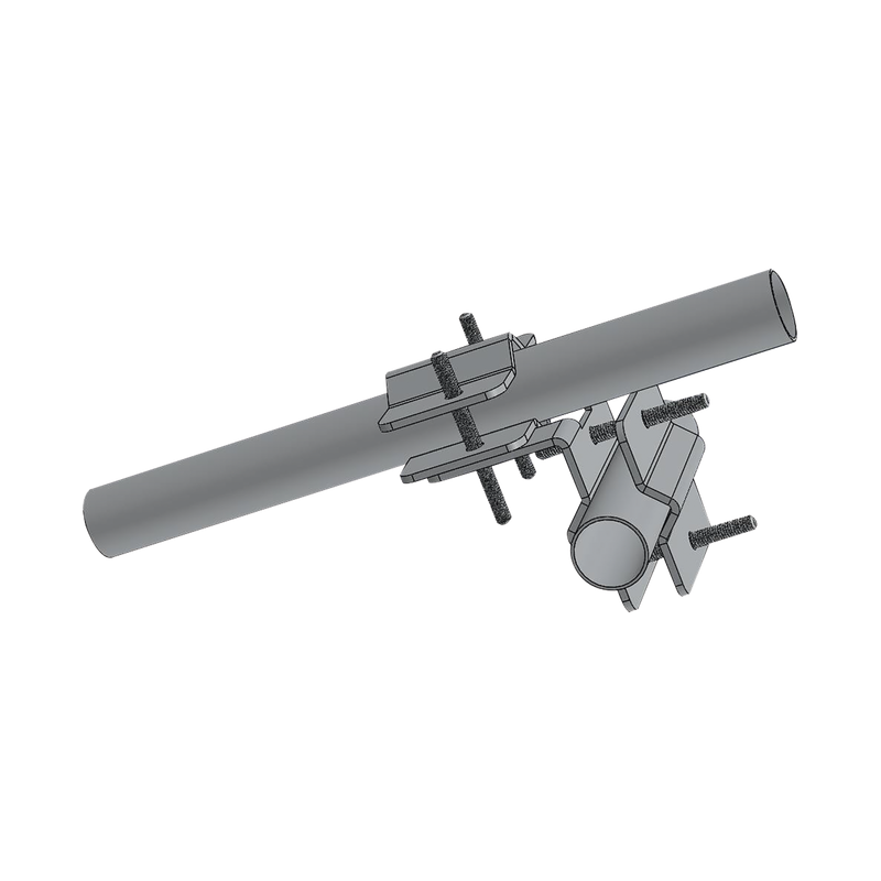 Herraje Adaptador Cruzado Para Mástil Para Diámetros Desde 7/8" Hasta 2". SMMK5 - SILYMX