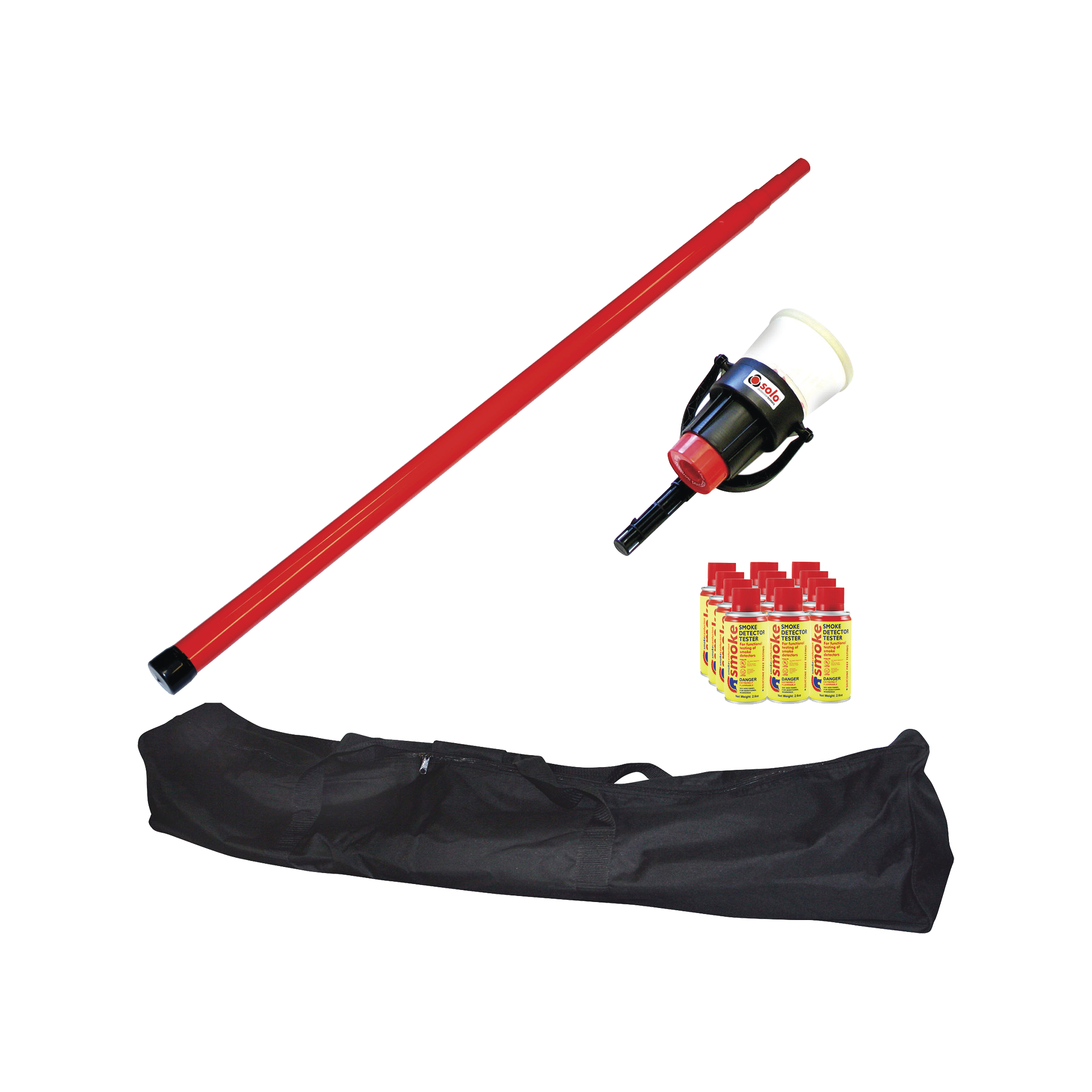 Kit de inicio para prueba de detectores de humo, Incluye SOLO-330, SOLO-100, SOLO-604 y M8 - SILYMX