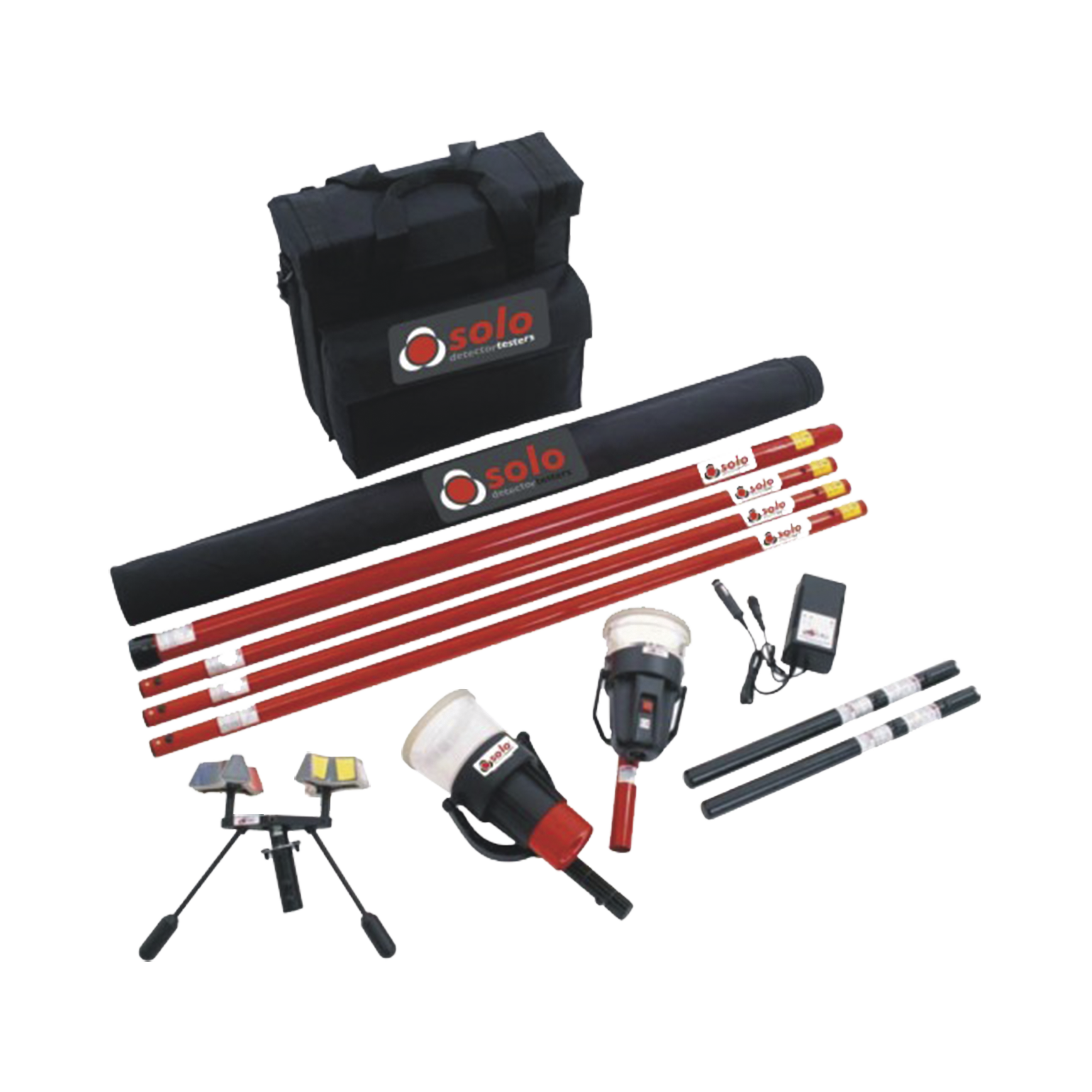 Kit Mejorado para Prueba de Detectores Térmicos y de Humo - SILYMX