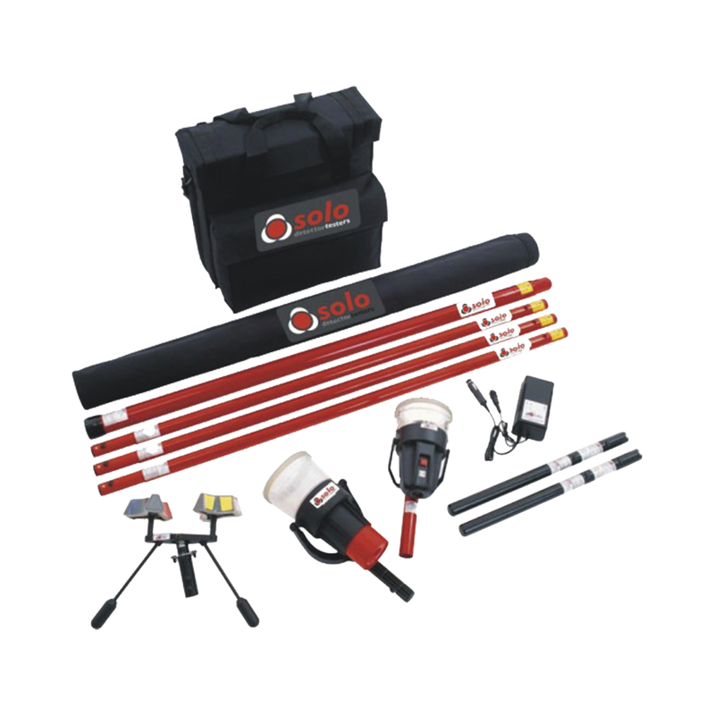 Kit Mejorado para Prueba de Detectores Térmicos y de Humo - SILYMX