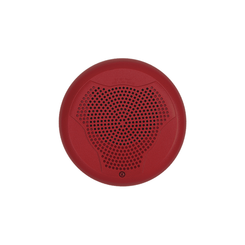 Bocina para Montaje en Techo, Color Rojo, Nuevo Diseño Moderno y Elegante y Menor Consumo de Corriente - SILYMX