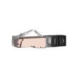 Plug RJ45 Cat6 Blindado Para Cable Calibre 24-26 AWG Chapado en Oro de 50 micras Paquete de 100 piezas - SILYMX