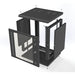 Gabinete para Montaje en Pared Cuerpo Fijo, con 12 Unidades de Rack, de 19in, Puerta de Cristal Templado, Fabricado en Acero - SILYMX