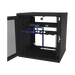 Gabinete de Pared Fijo, Puerta Perforada, Rack 19in, de 12 Unidades de Rack - SILYMX