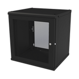 Gabinete de Pared Fijo, Puerta Perforada, Rack 19in, de 12 Unidades de Rack - SILYMX
