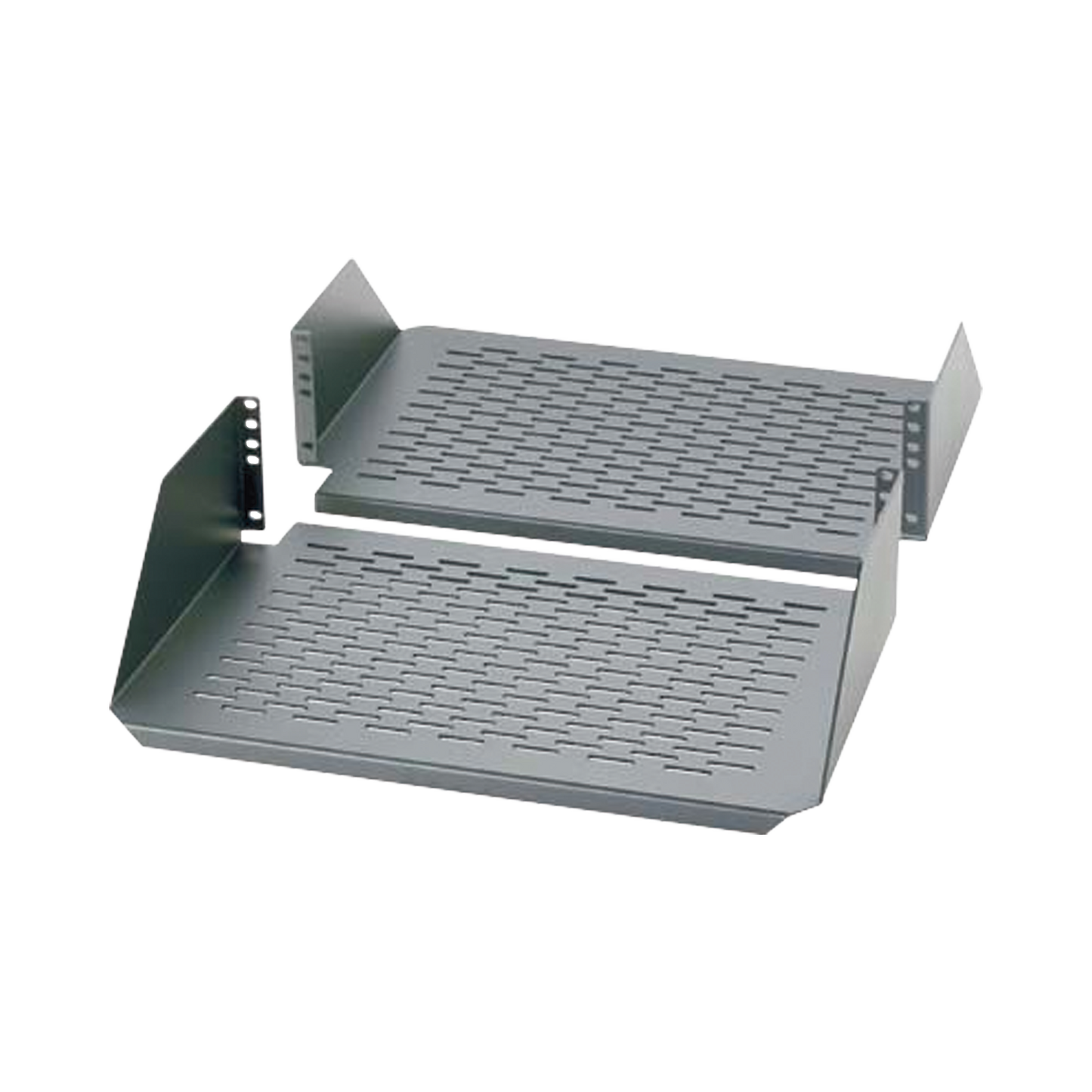 Charola Para Soportar Equipos En Rack De 19In Ventilada Frontal Y Posterior Capacidad De 136 Kg 3Ur - SILYMX