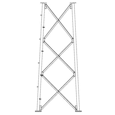 Sección 11 Base para Torre Autosoportada línea SSV (Código de Fábrica: 11N332) - SILYMX