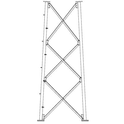 Sección 9 Intermedia para Torre Autosoportada línea SSV (Código de Fábrica: 9NH) - SILYMX