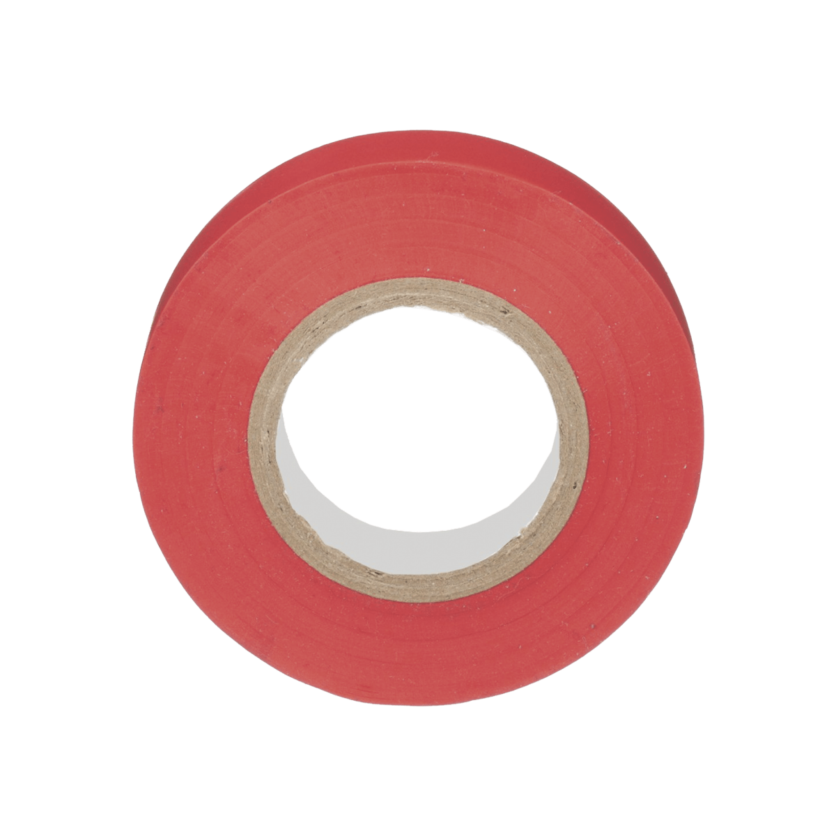 Cinta Eléctrica para Aislar, de PVC, Uso General, Grosor de 0.18mm (7 mil), Ancho de 19mm, y 20.12m de Largo, Color Rojo - SILYMX