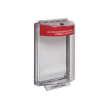 Cubierta Universal Transparente con Sirena, Texto de Incendio en Español - SILYMX