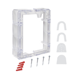 Espaciador de conducto con marco - Transparente para la serie Stopper - SILYMX