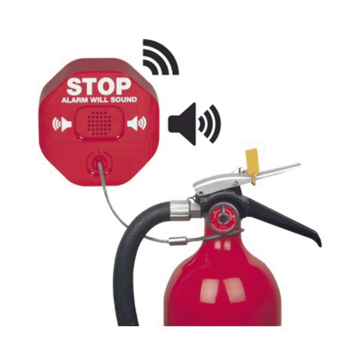 Anunciador STI inalámbrico para Extintor - SILYMX