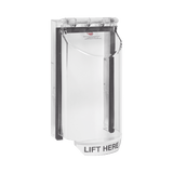 Bopper Stopper ® para cerradura sin llave - Transparente texto en ingles - SILYMX