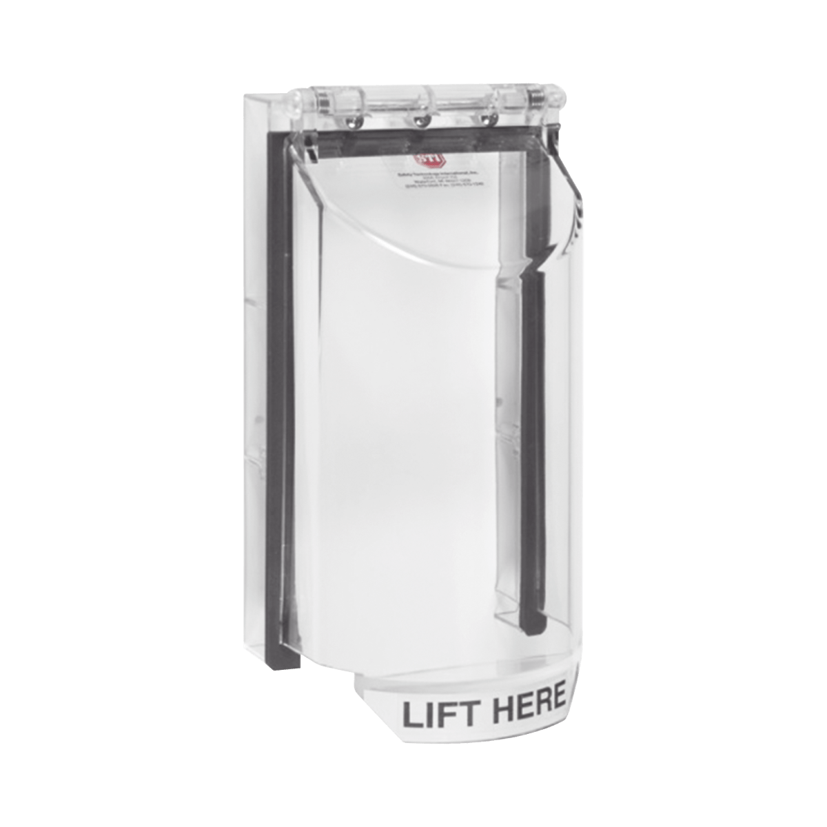 Bopper Stopper ® para cerradura sin llave - Transparente texto en ingles - SILYMX