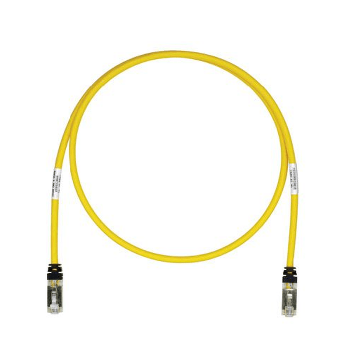 Patch Cord Cat6A, Blindado S/FTP, CM/LS0H, 1.5m, Color Amarillo - SILYMX