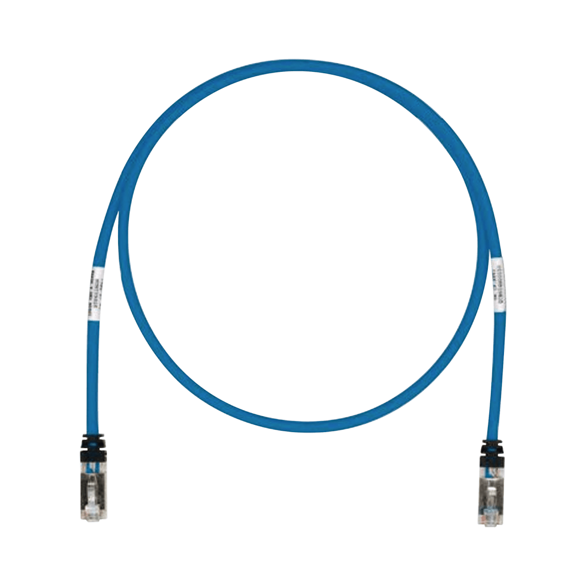 Patch Cord Cat6A, Blindado S/FTP, CM/LS0H, 10ft, Color Azul - SILYMX