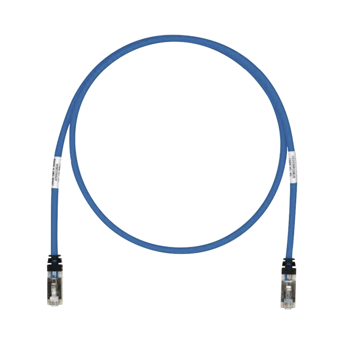 Patch Cord Cat6A, Blindado S/FTP, CM/LS0H, 2ft, Color Azul - SILYMX