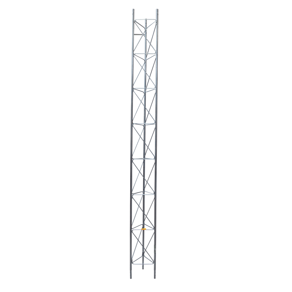 Tramo de Torre Arriostrada de 3m x 30cm, Galvanizado por Electrólisis, Hasta 30 m de Elevación. Zonas Secas. - SILYMX