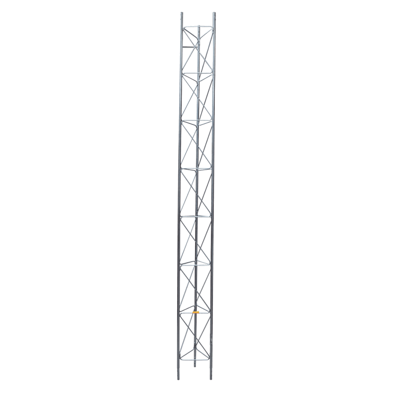 Tramo de Torre Arriostrada de 3m x 30cm, Galvanizado por Electrólisis, Hasta 30 m de Elevación. Zonas Secas. - SILYMX