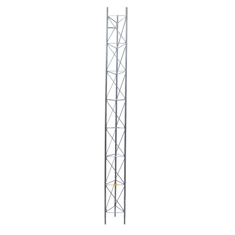 Tramo de Torre Arriostrada de 3m x 30cm, Galvanizado por Electrólisis, Hasta 30 m de Elevación. Zonas Secas.
