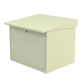 Gabinete para resguardo de baterías (hasta dos baterías PL110D12). Lámina Galvanizada. - SILYMX