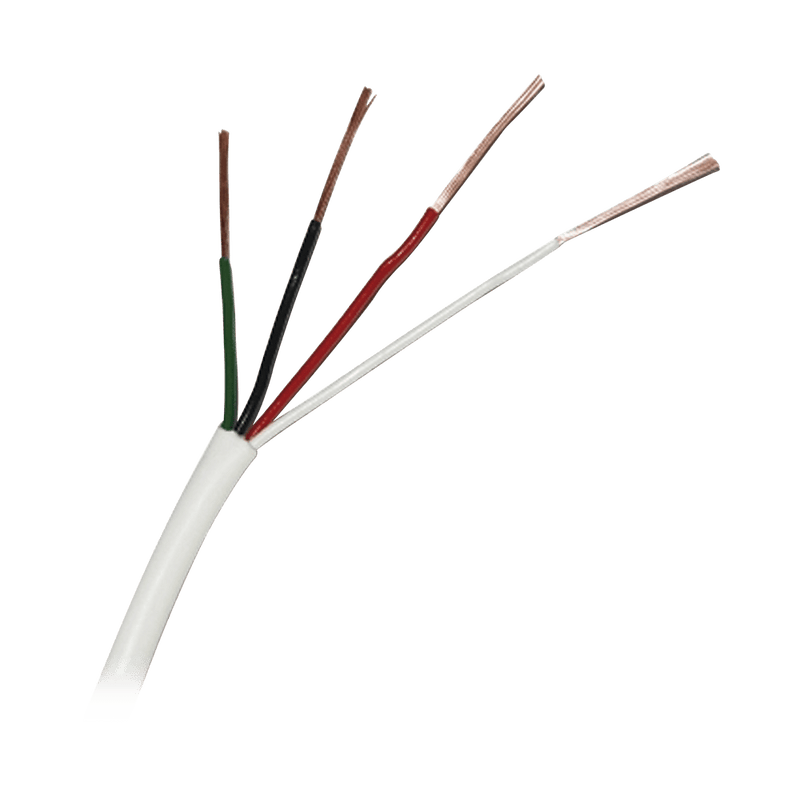 Bobina de Cable CONDUMEX de Cobre 4x22 AWG Tipo Alarmas UL Para Interior Color Blanco 305 Metros - SILYMX
