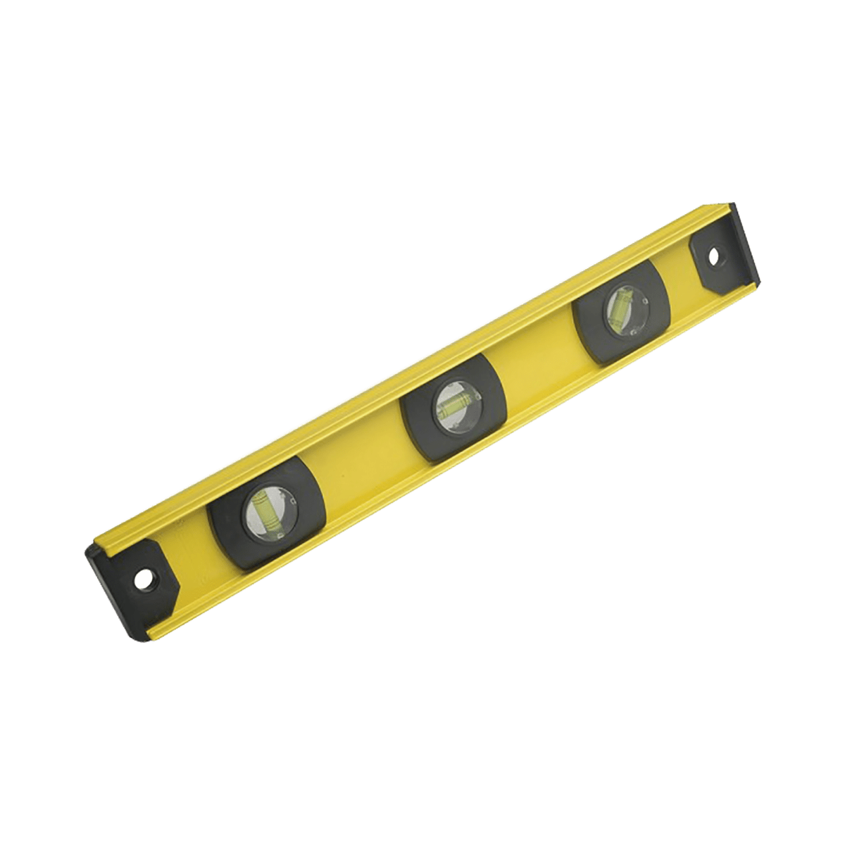 Nivel de aluminio de 14", con gotas horizontales y verticales. - SILYMX