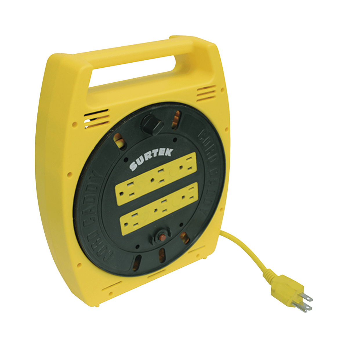 Multicontacto Eléctrico Tipo Carrete con 6 Contactos y 6 m de Extensión (127Vca/10A Máximo) - SILYMX