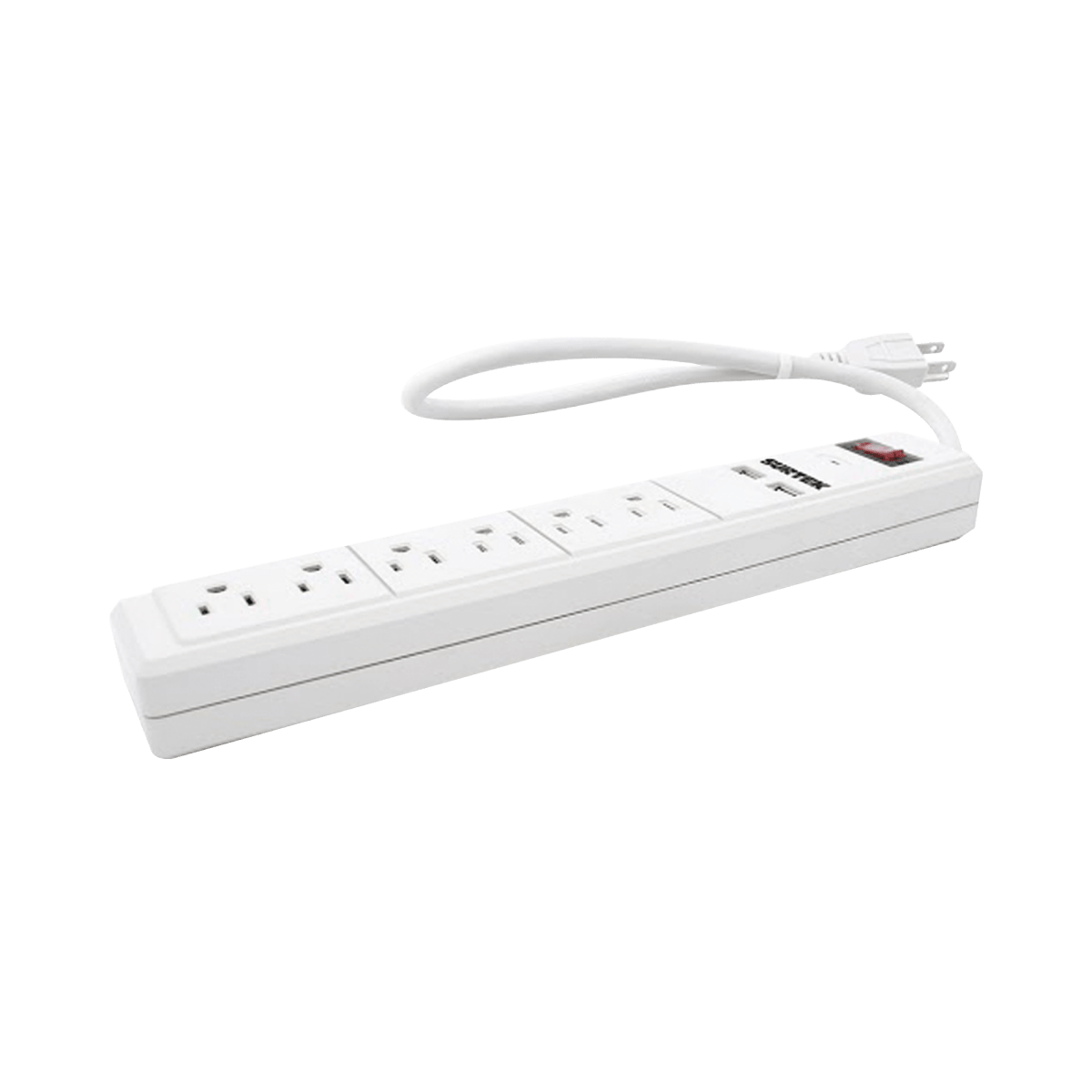 Multicontacto con 6 entradas mas 2 entradas usb - SILYMX