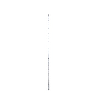 Poste de Esquina de 1.2m para Cerca Electrificada de Tubo Galvanizado cal. 18 de 1"Diam. Ideal para 5 Aisladores (No incluidos). - SILYMX
