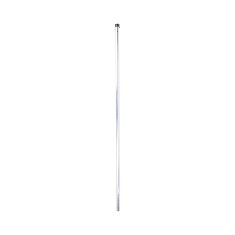 Poste de Esquina para Cerca Electrificada. Tubo Galva. de 1.5m, cal. 18 de 1" Diam. (Sin pintar). Ideal para 6 Aisladores - SILYMX