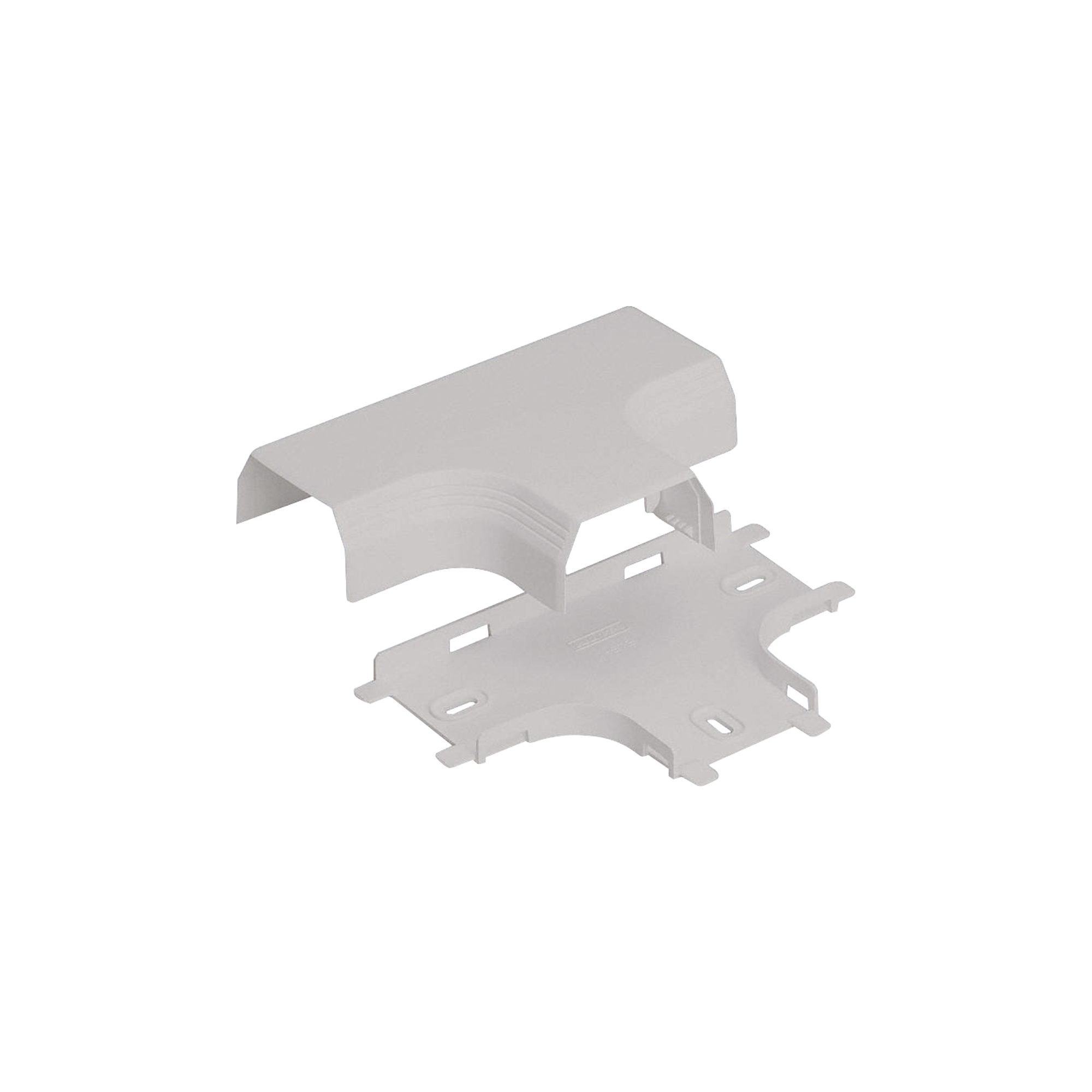 Accesorio En "T" Para Uso Con Canaleta T45 Material Pvc Rígido Color Blanco Mate - SILYMX