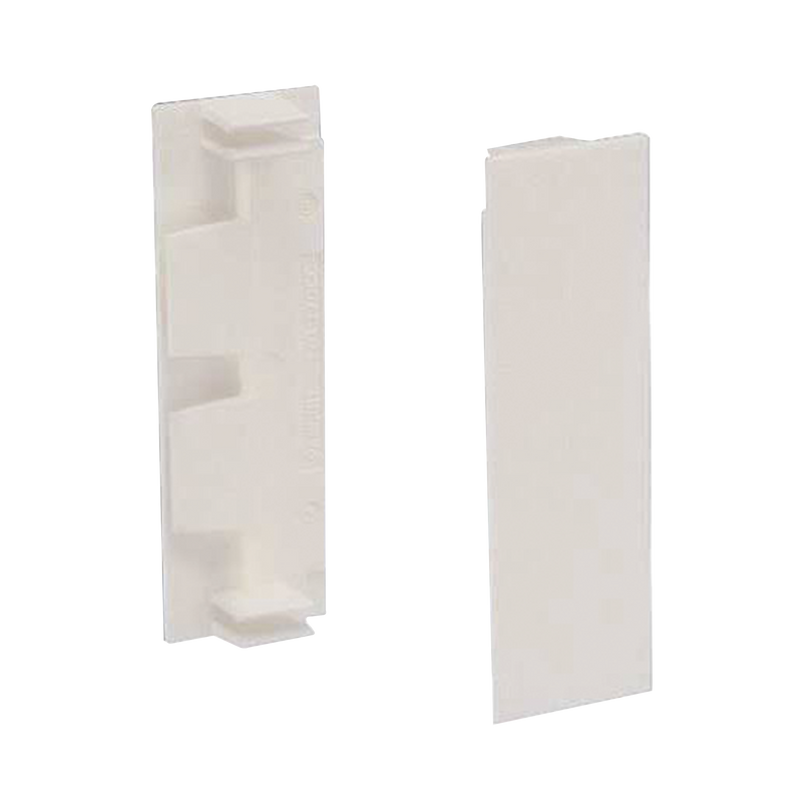 Unión Recta De Tapa Para Uso Con Canaleta T70 Material Pvc Rígido Color Blanco Mate - SILYMX