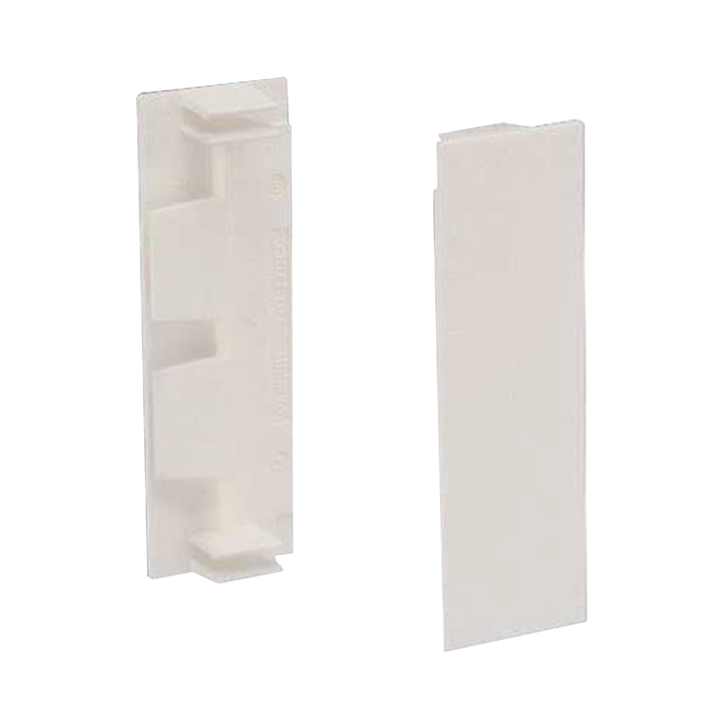 Unión Recta De Tapa Para Uso Con Canaleta T70 Material Pvc Rígido Color Blanco Mate - SILYMX