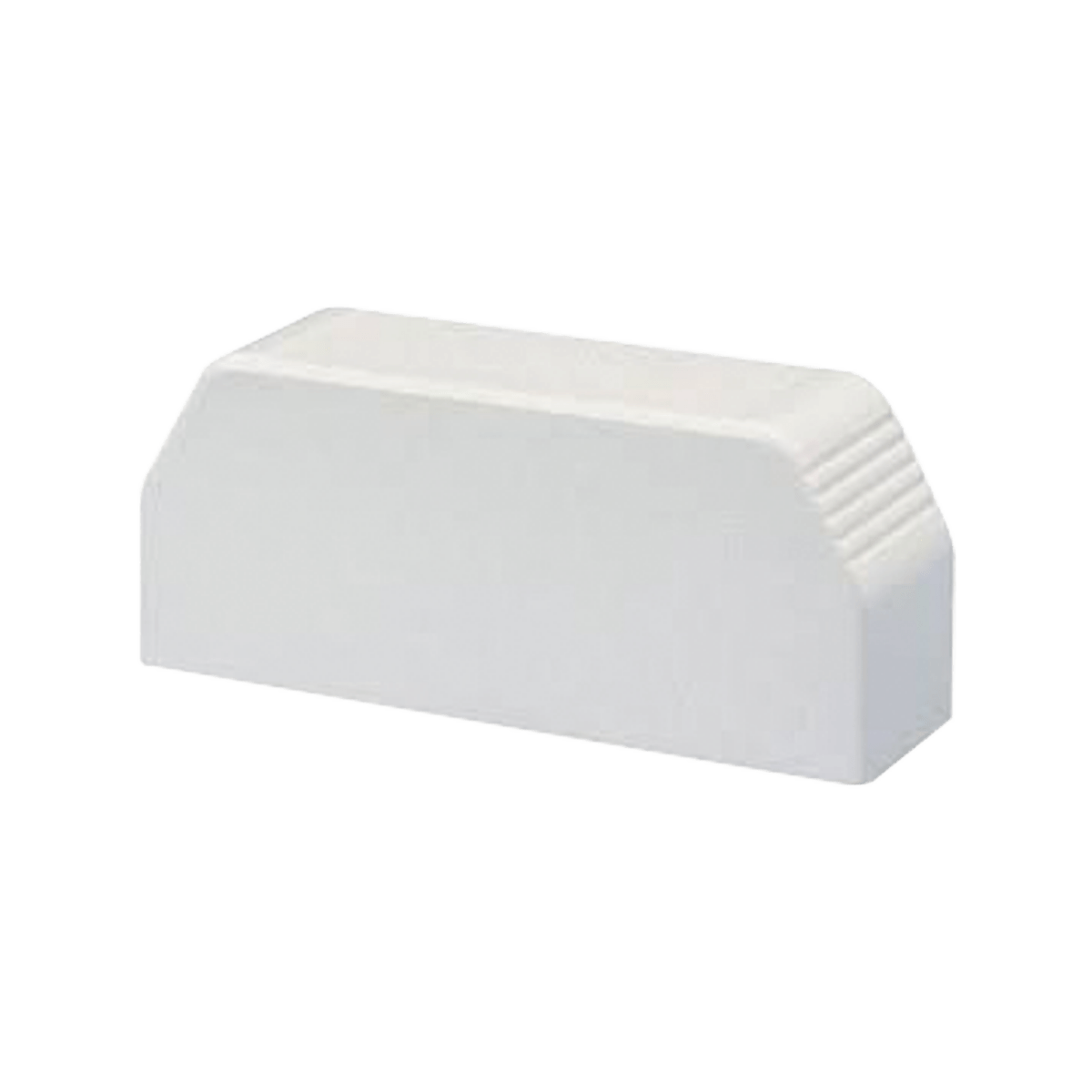 Tapa Final Para Uso Con Canaleta T70 Material Pvc Rígido Color Blanco Mate - SILYMX