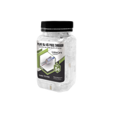 Bote con 100 Plugs Pass through RJ45 Cat5e sin blindaje, chapado de oro a 30 micras para durabilidad extrema - SILYMX