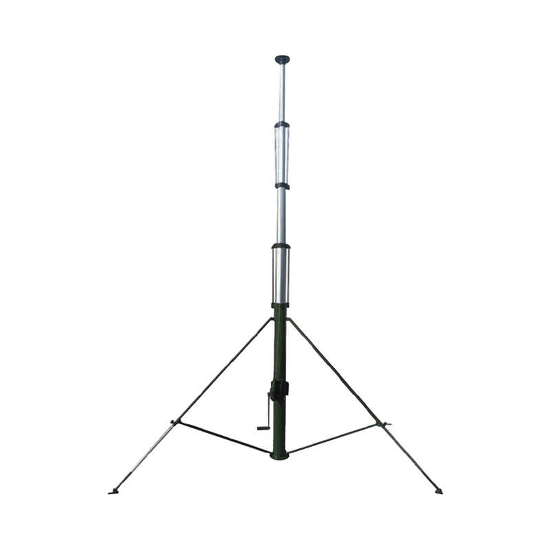 Mástil Telescópico Retraible Manual De 12 Metros Con Accesorios. Incluye Tripie. TELEMASTM12 - SILYMX
