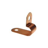Abrazadera De Cobre Para Fijar Cable A La Pared. TG-ACP - SILYMX