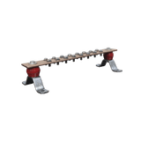 Barra De Unión De Cobre De 16 Contactos 2" X 15-1/4" X 1/4" (50.8 X 387.35 X 6.35 Mm) TG-BPS-240 - SILYMX