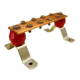 Barra De Unión De 7-7/8" X 2" X 1/4", Con Aisladores De 1000A De Capacidad (Sin Gabinete) TG-BUS-G10 - SILYMX