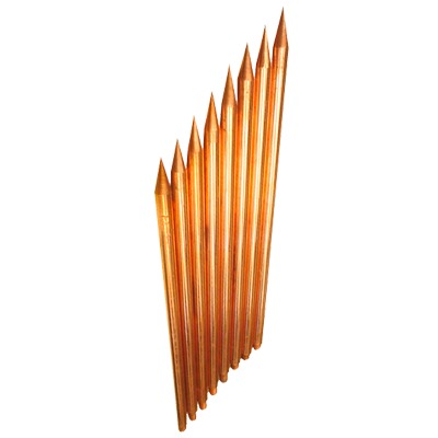 Varilla de Acero con Recubrimiento de Cobre Diámetro 1/2" de 3m de Largo - SILYMX