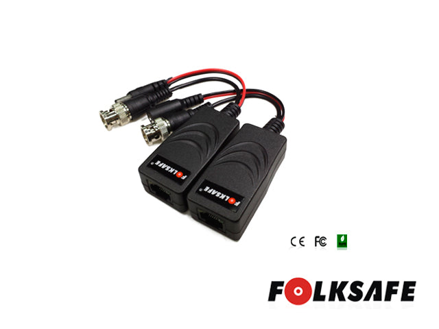 Ballun Transceptor Pasivo Folksafe Hasta 2 Mp Ahd Tvi 12 A 24 Vcd Fs-Hd4301Vp - SILYMX