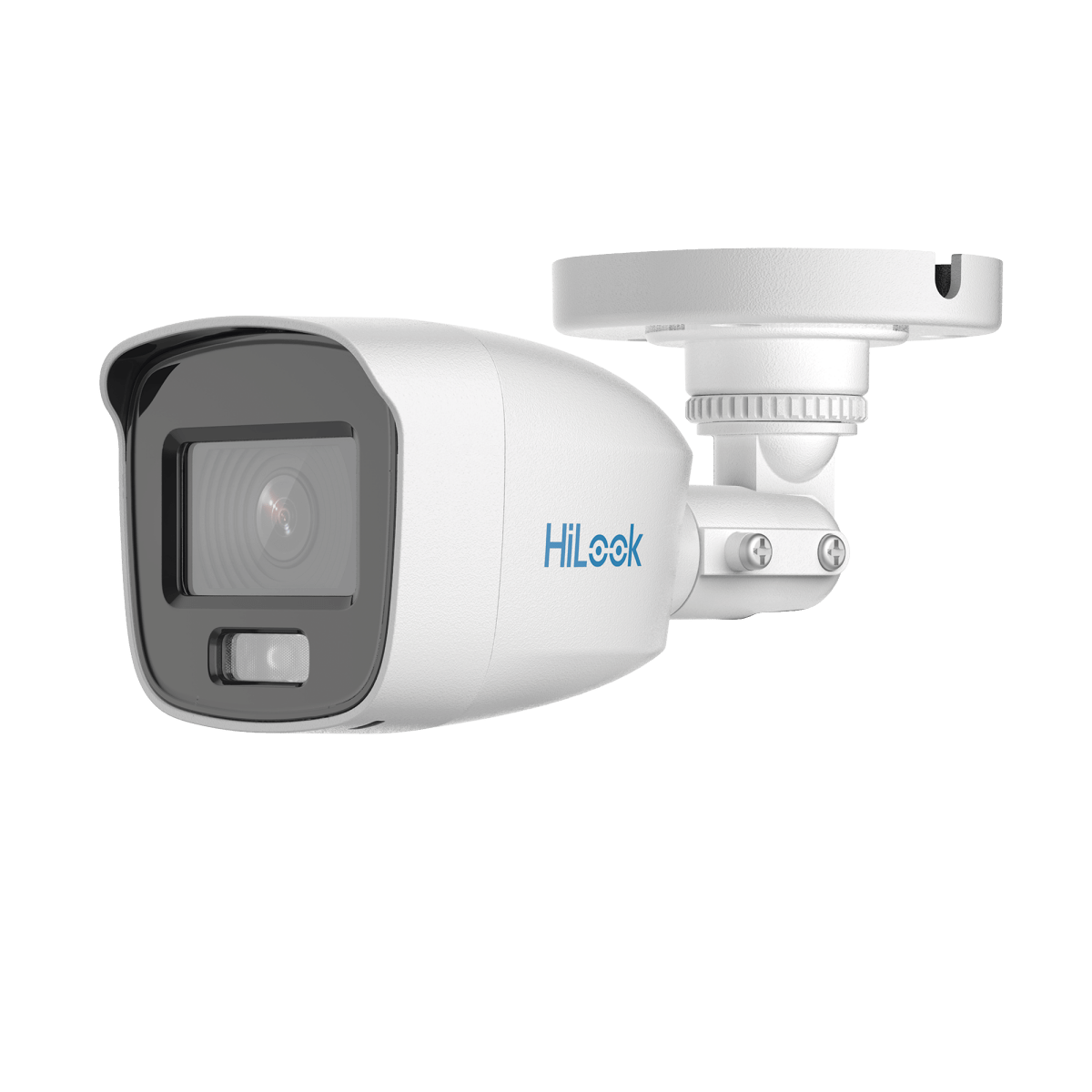 Cámara Bala TURBOHD 1080p Imagen a color 24/7 Lente 2.8 mm ColorVu Lite Luz Blanca 20 mts IP66 Policarbonato Microfono Integrado AUDIO POR COAXITRON - SILYMX