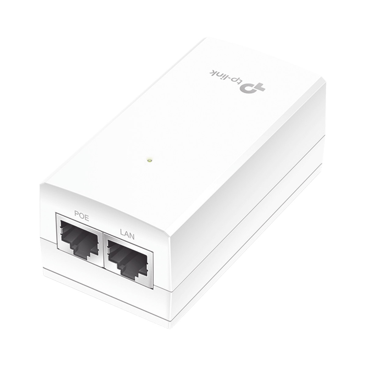 Inyector PoE pasivo de 24V, 2 puerto 10/100/1000 Mbps, plug-and-play - SILYMX