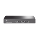 Router Balanceador de Carga Multi-Wan, 1 puerto LAN 10/100 Mbps, 1 puerto WAN 10/100 Mbps, 3 puertos Auto configurables LAN/WAN, Sesiones Concurrentes 30,000 para Negocios Pequeños y Medianos - SILYMX