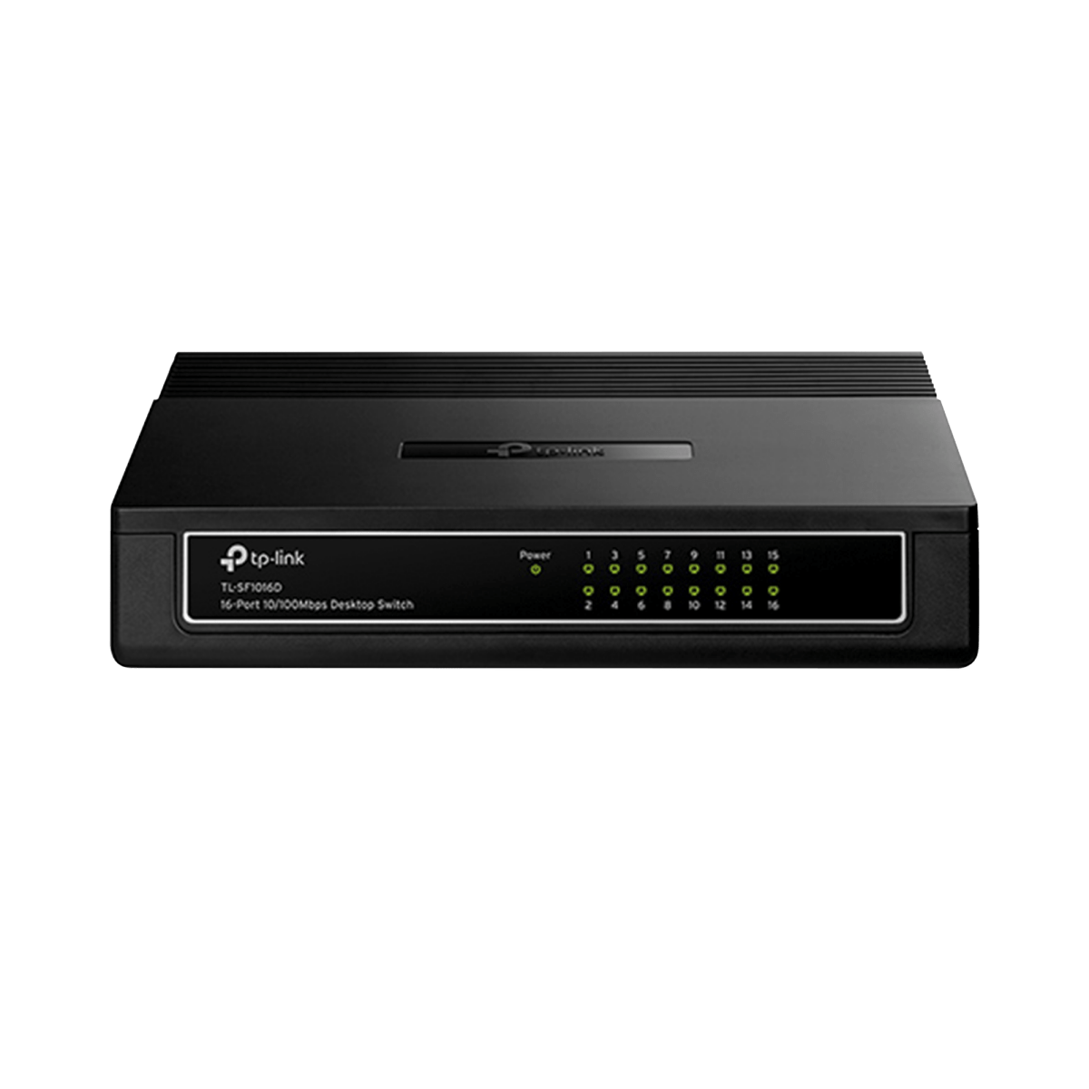 Switch no administrable de 16 puertos 10/100 Mbps para escritorio - SILYMX