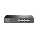 Switch no administrable de 16 puertos 10/100 Mbps de escritorio y para montaje en rack - SILYMX